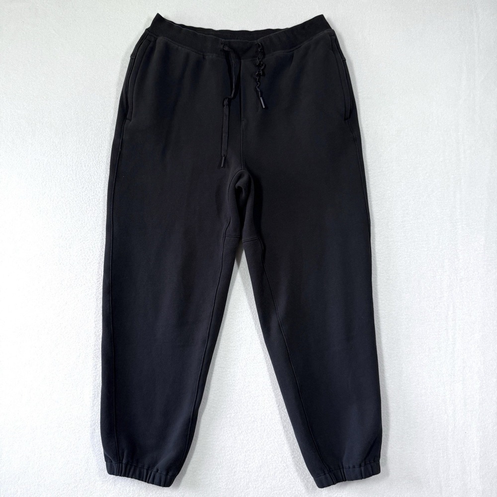 Lululemon Steady State Joggers Mens Medium Black Sweatpants Athletic Gym LM5AVSS